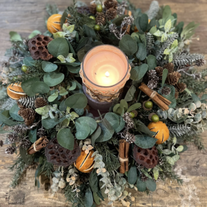 Festive Centre Piece Workshop Sat 29th Nov, 11.00-13.00