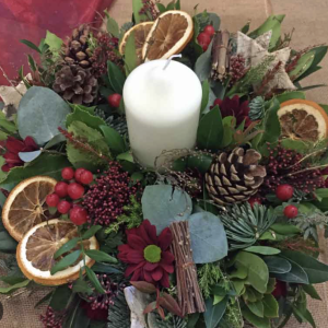 Festive Centre Piece Workshop Sun 30th Nov, 11.00-13.00