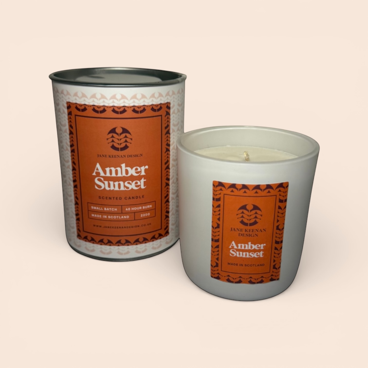 Amber Sunset Candle - Image 3