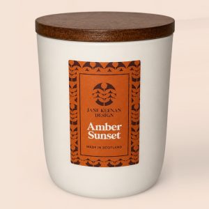 Amber Sunset Candle
