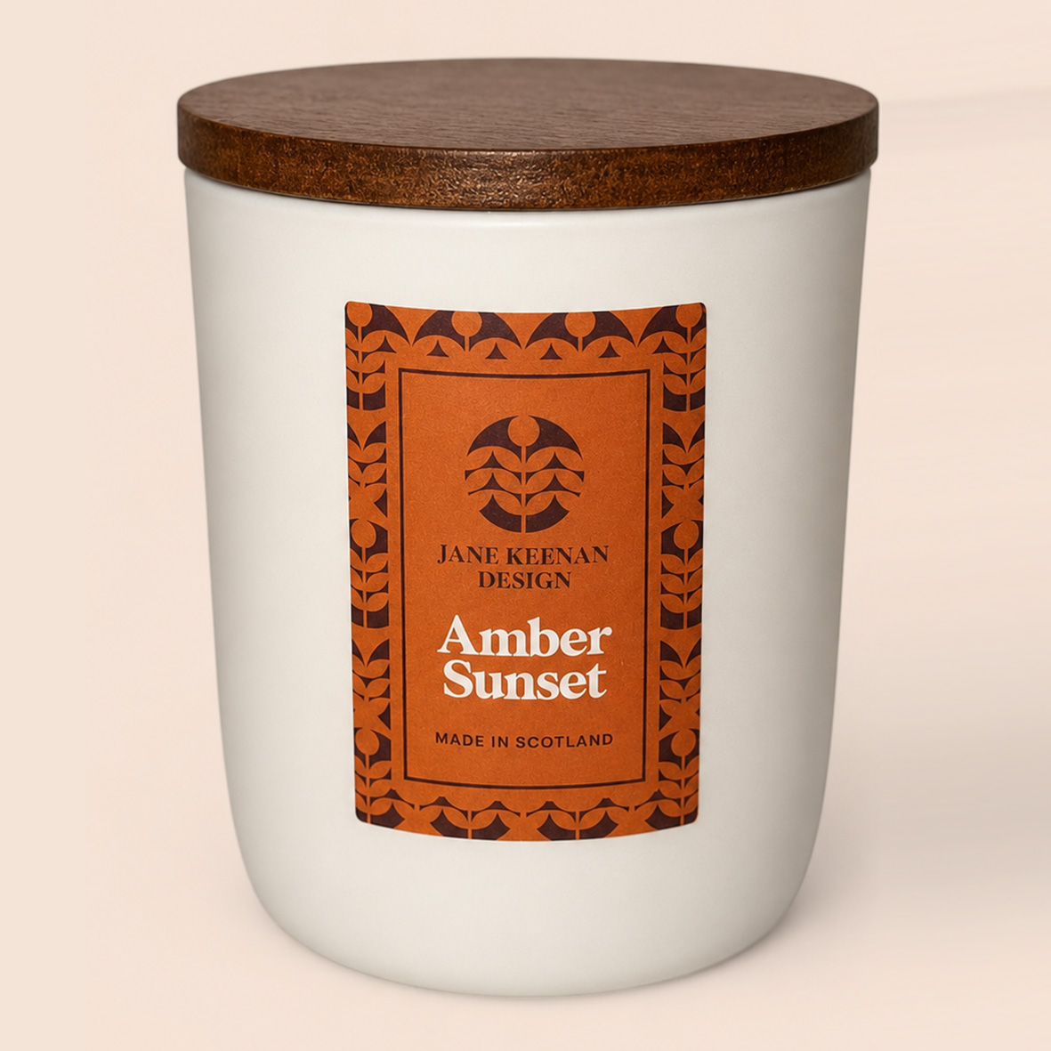 Amber Sunset Candle