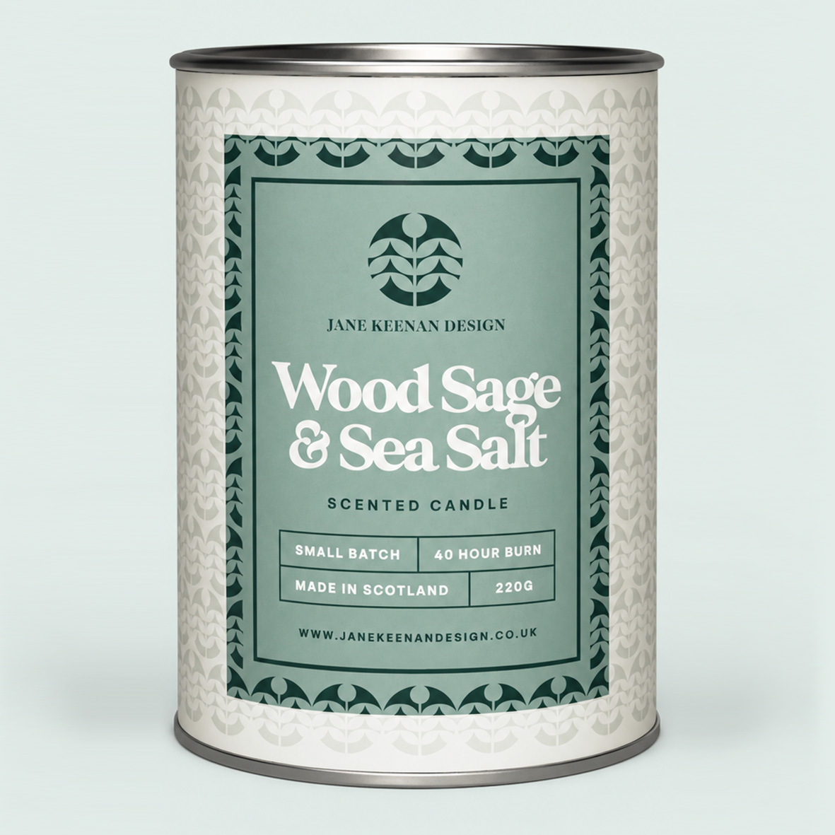 Wood Sage & Sea Salt Candle - Image 3